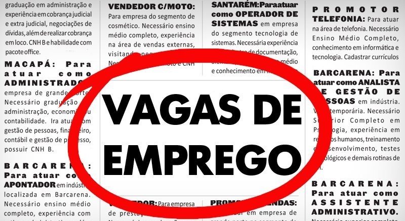 Empresa oferece 1.400 vagas de emprego em Minas